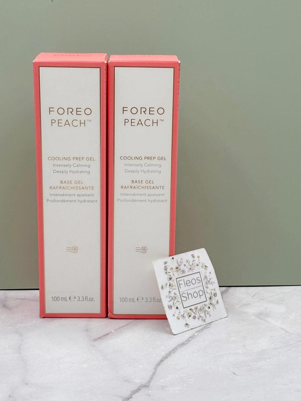 Foreo Peach Cooling Prep Gel 2-PACK